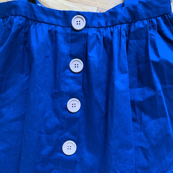 🌸 Overall blue mini pinafore - Picture 2 of 2